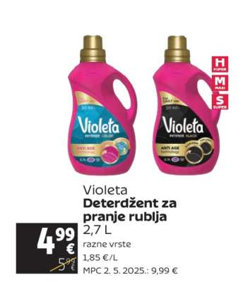 VIOLETA Deterdžent za pranje rublja