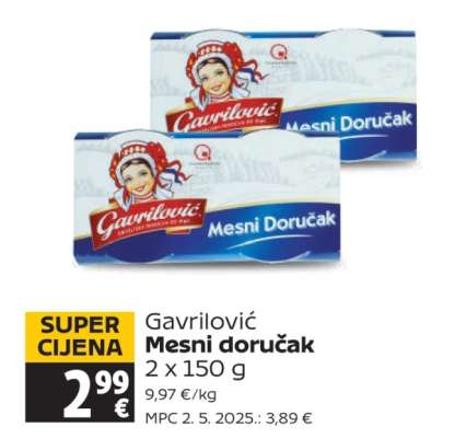 GAVRILOVIĆ MESNI DORUČAK