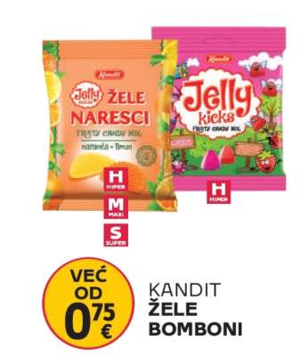 KANDIT Žele bomboni