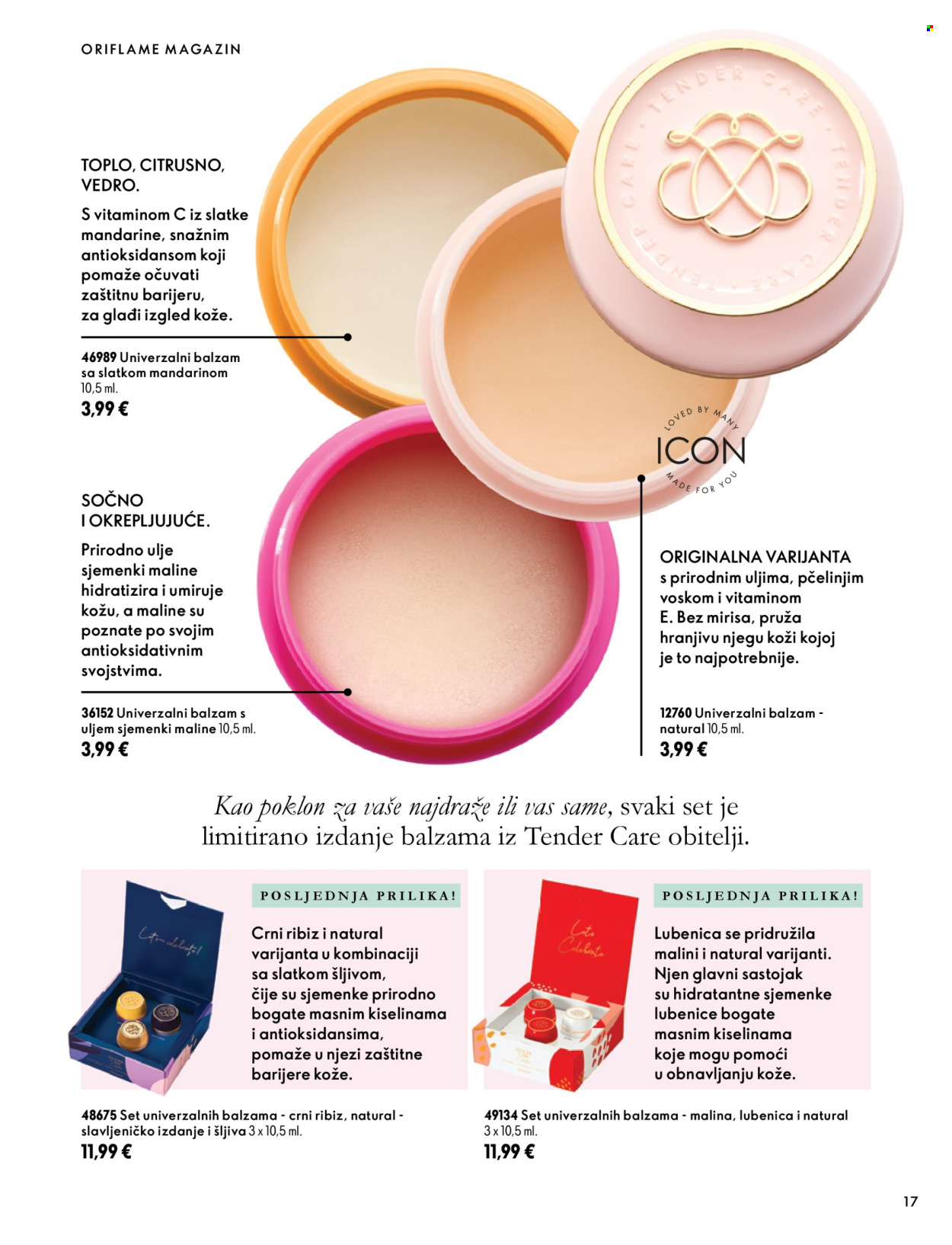 Leták Oriflame - 7.10.2026 - 17.11.2026. Strana 17