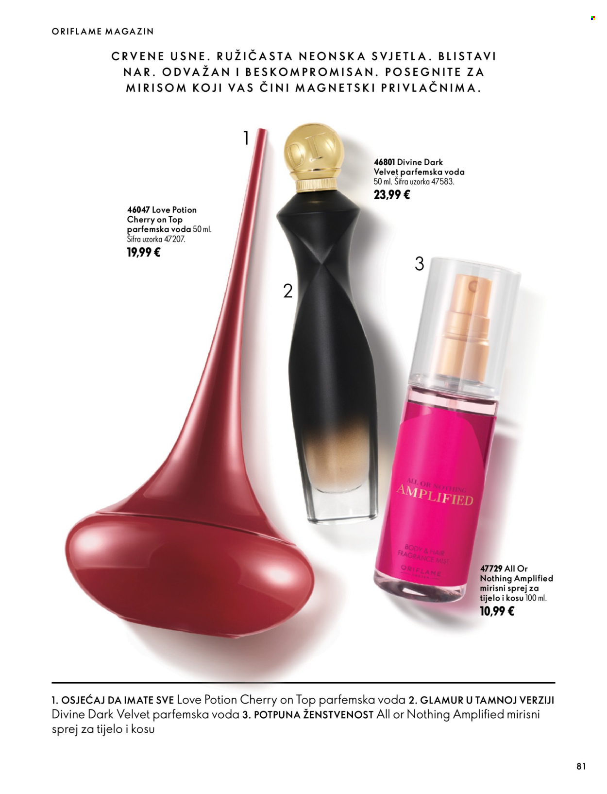 Leták Oriflame - 7.10.2026 - 17.11.2026. Strana 81