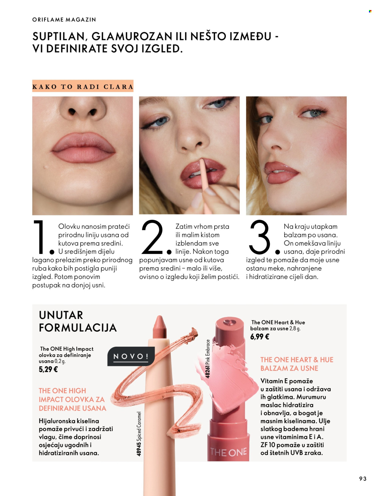 Leták Oriflame - 7.10.2026 - 17.11.2026. Strana 93