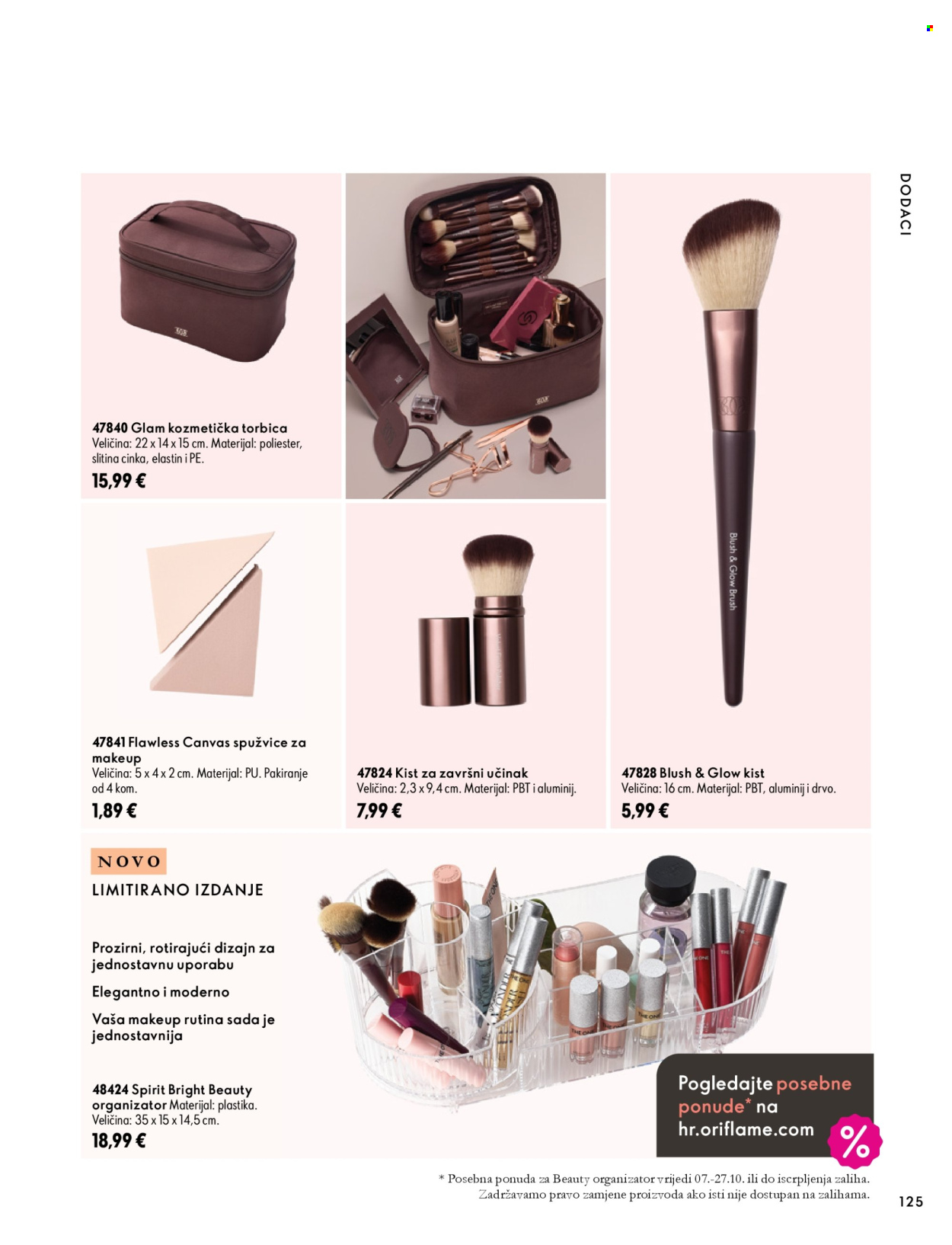 Leták Oriflame - 7.10.2026 - 17.11.2026. Strana 125