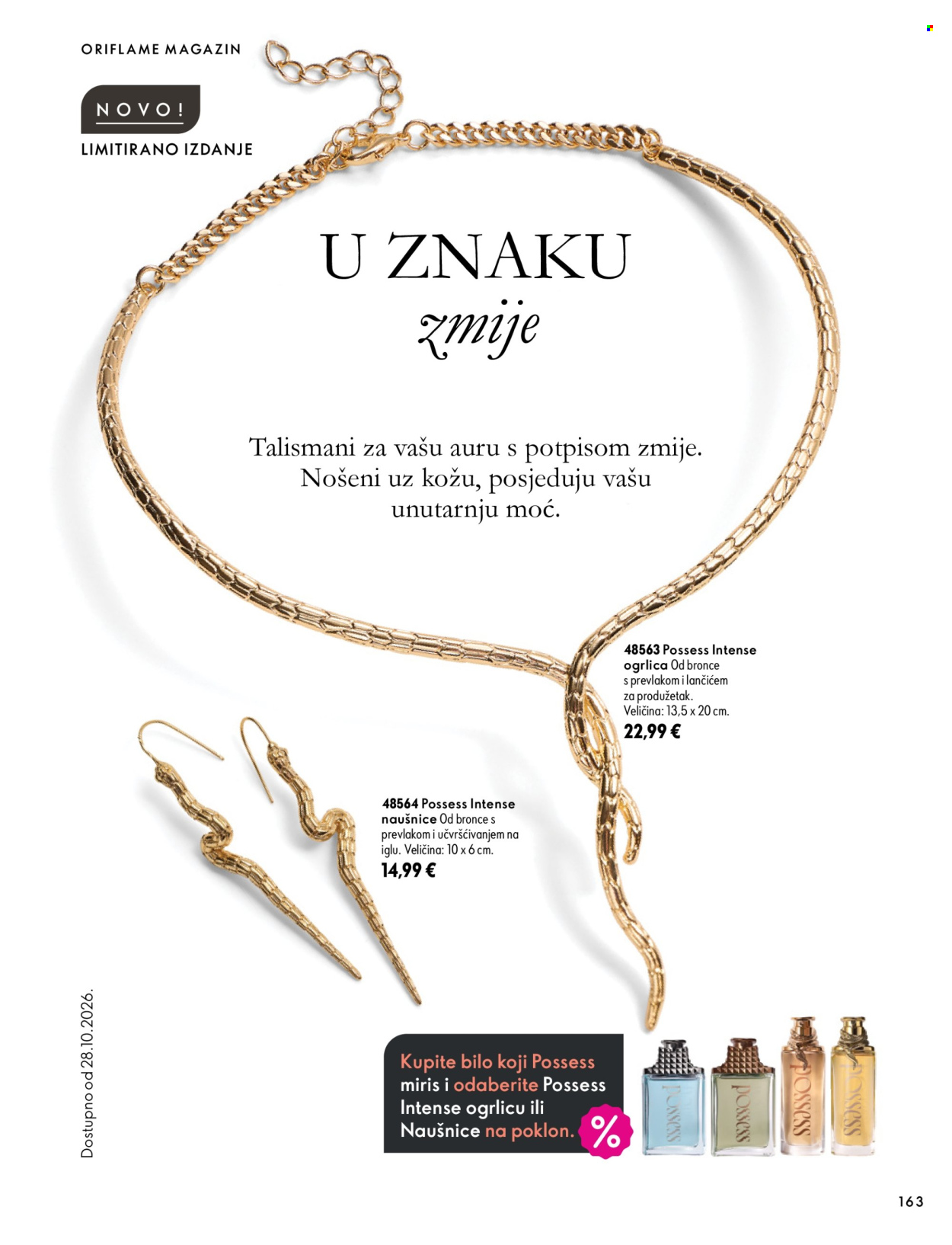 Leták Oriflame - 7.10.2026 - 17.11.2026. Strana 163