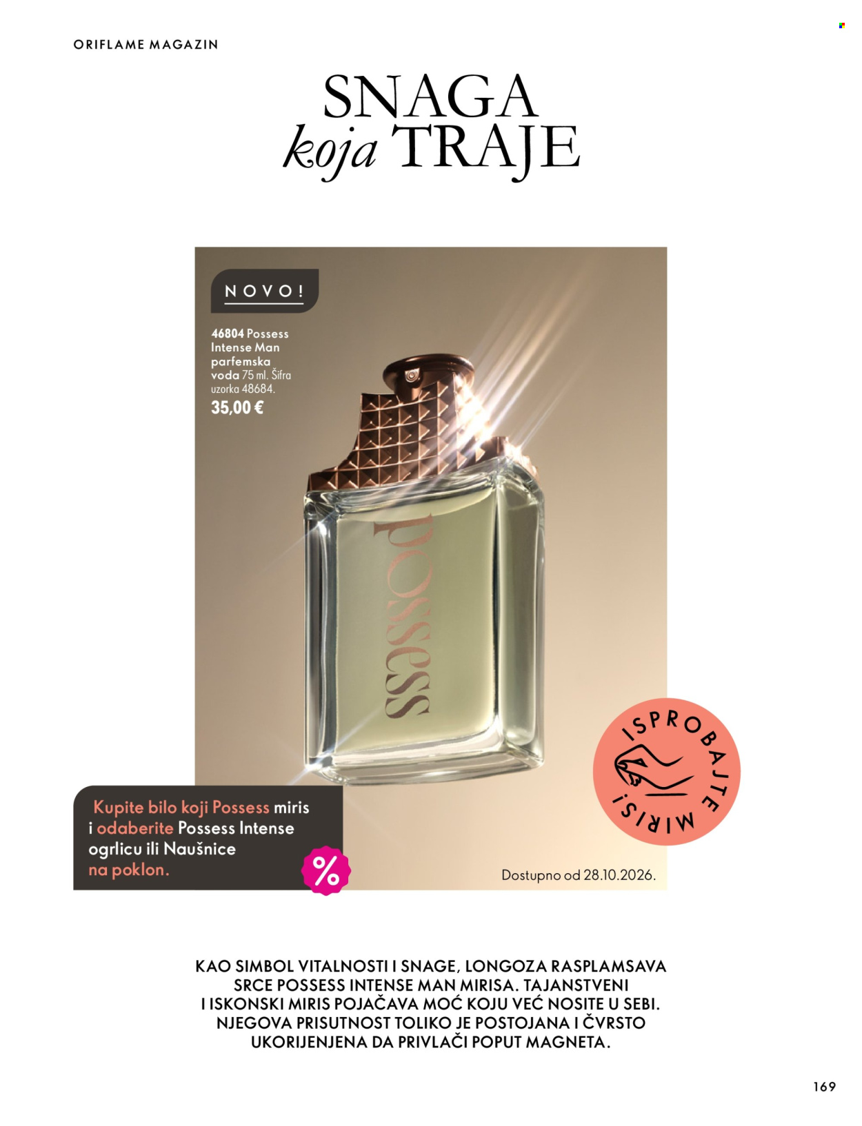 Oriflame katalog - 07.10.2026. - 17.11.2026. Stranica 169