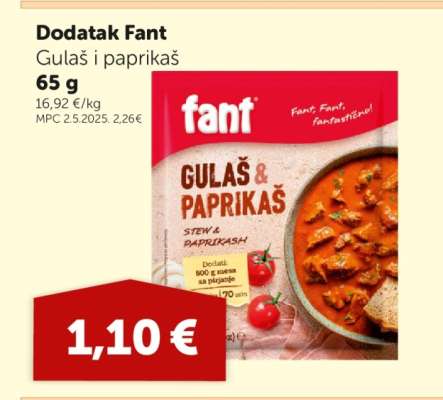 Dodatak Fant