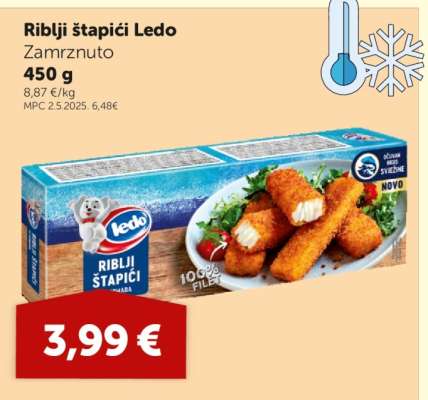 Riblji štapići Ledo