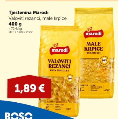 Tjestenina Marodi