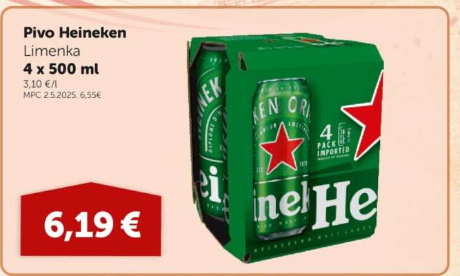 Pivo Heineken