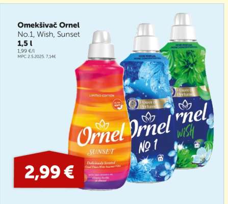 Omekšivač Ornel