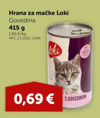 Hrana za mačke Loki