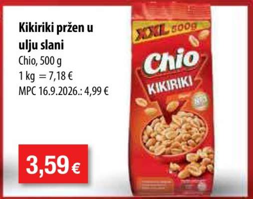 Kikiriki pržen u ulju slani
