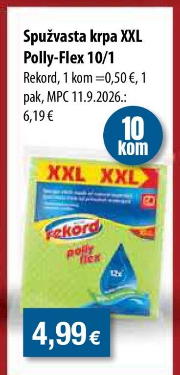 Spužvasta krpa XXL Polly-Flex 10/1