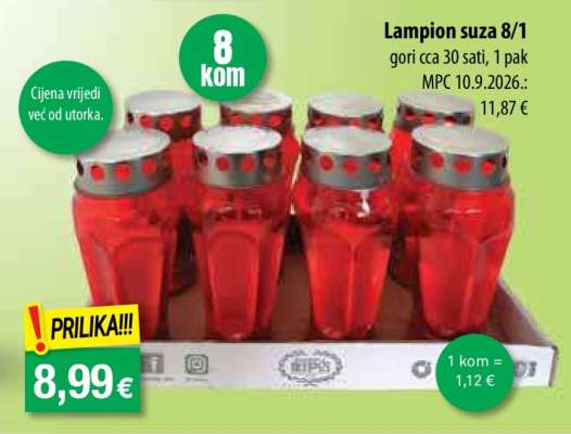 Lampion suza 8/1