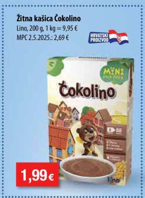 Žitna kašica Čokolino