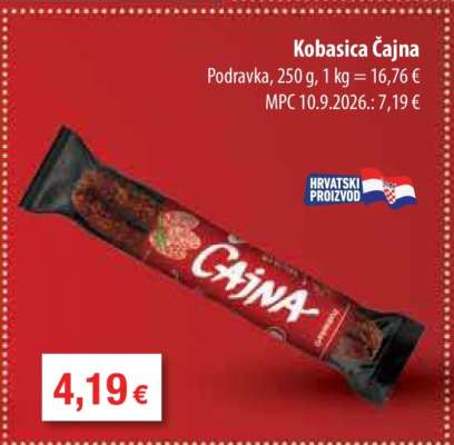 Kobasica čajna