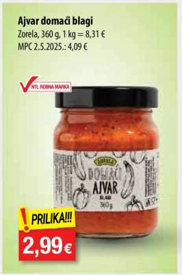 Ajvar domaći blagi