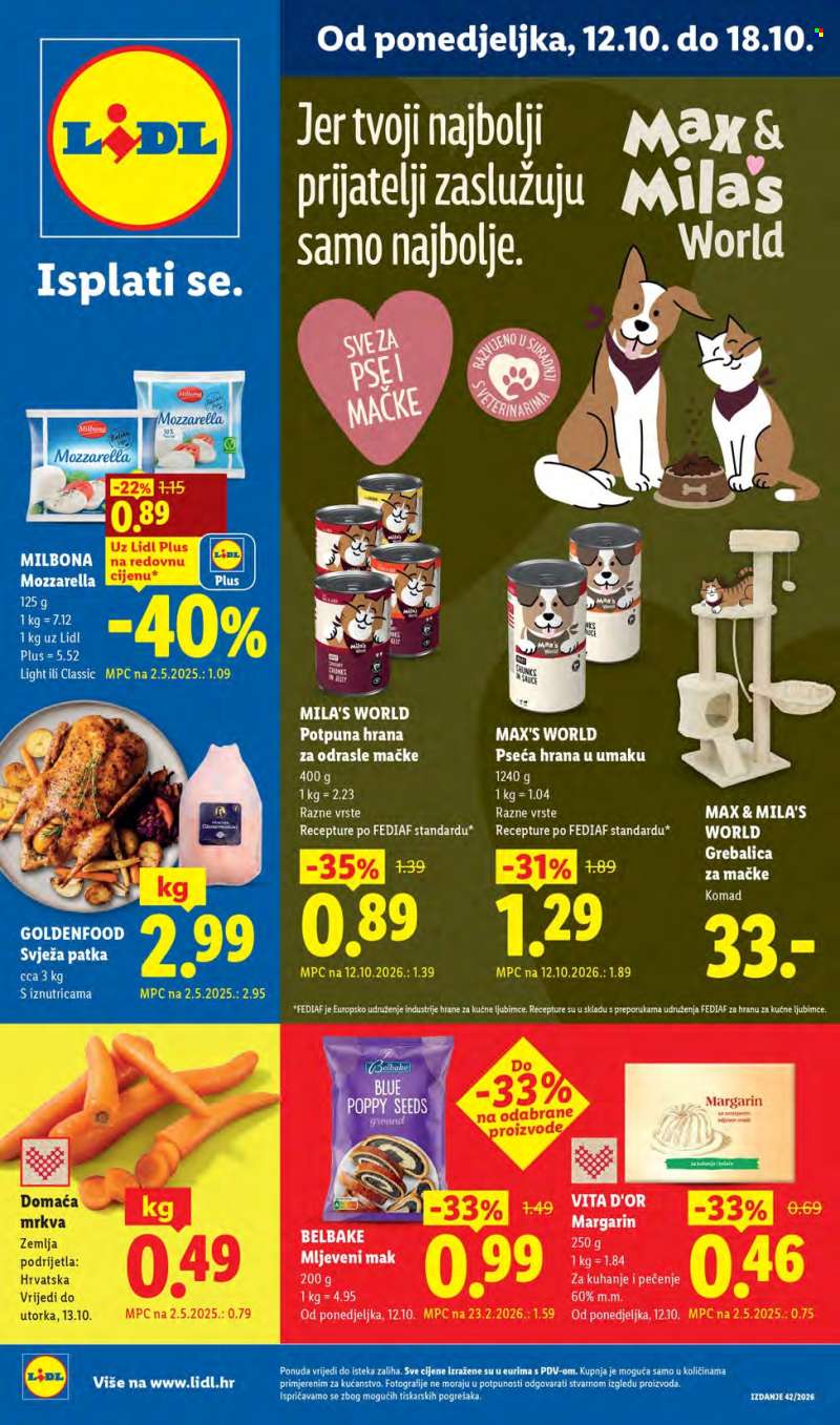 Lidl katalog - 12.10.2026. - 18.10.2026.