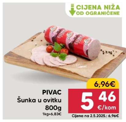 Pivac Šunka u ovitku