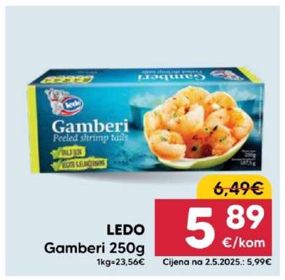LEDO GAMBERI 250g