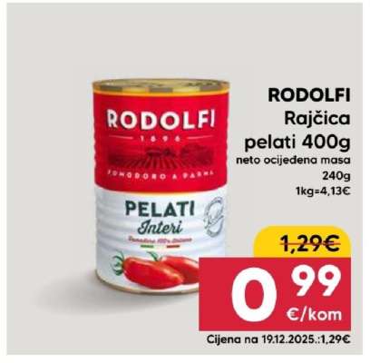 RODOLFI Rajčica pelati 400g