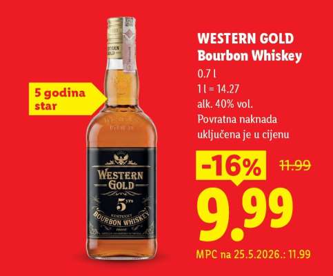 Western Gold Bourbon Whiskey