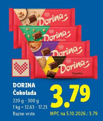 DORINA Čokolada