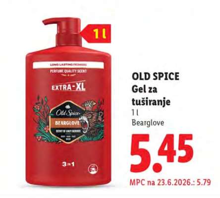 OLD SPICE Gel za tuširanje