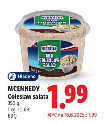 MCENNEDY Coleslaw salata