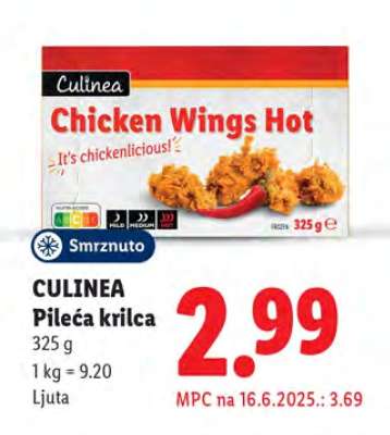 CULINEA Pileća krilca