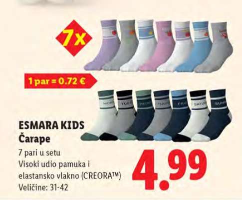 esmara KIDS Čarape