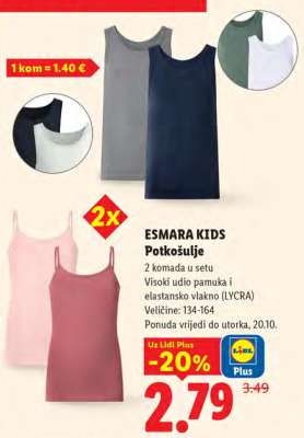 esmara KIDS Potkošulje
