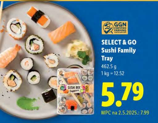 SELECT & GO Sushi Family Tray