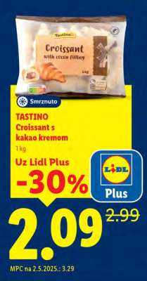 Tastino Croissant s kakao kremom