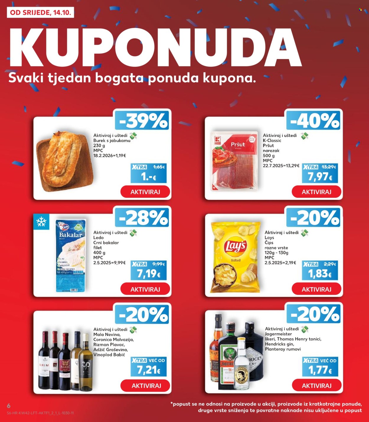 Kaufland katalog - 14.10.2026. - 20.10.2026. Stranica 6