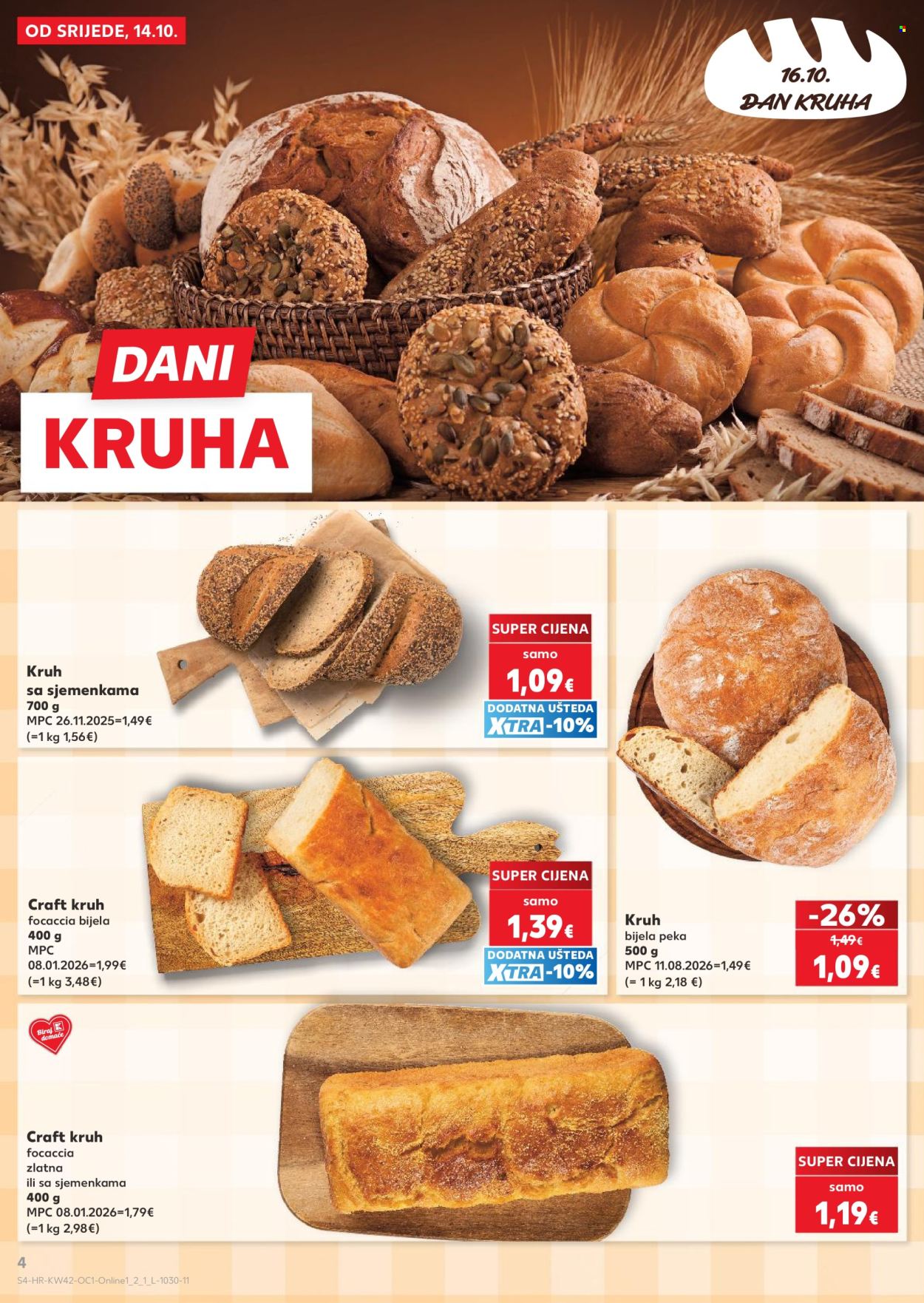 Kaufland katalog - 14.10.2026. - 20.10.2026. Stranica 4