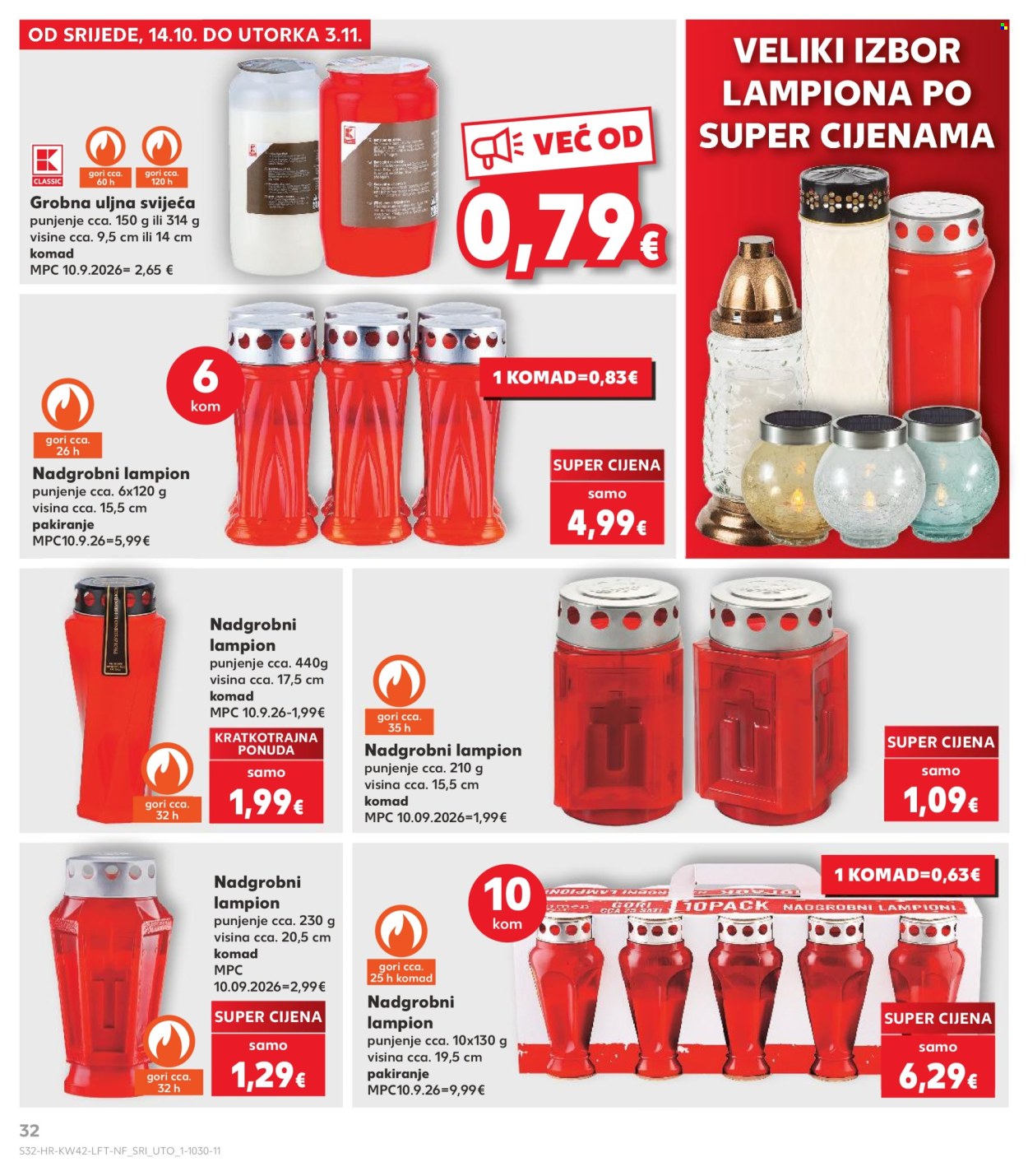 Leták Kaufland - 14.10.2026 - 20.10.2026. Strana 32