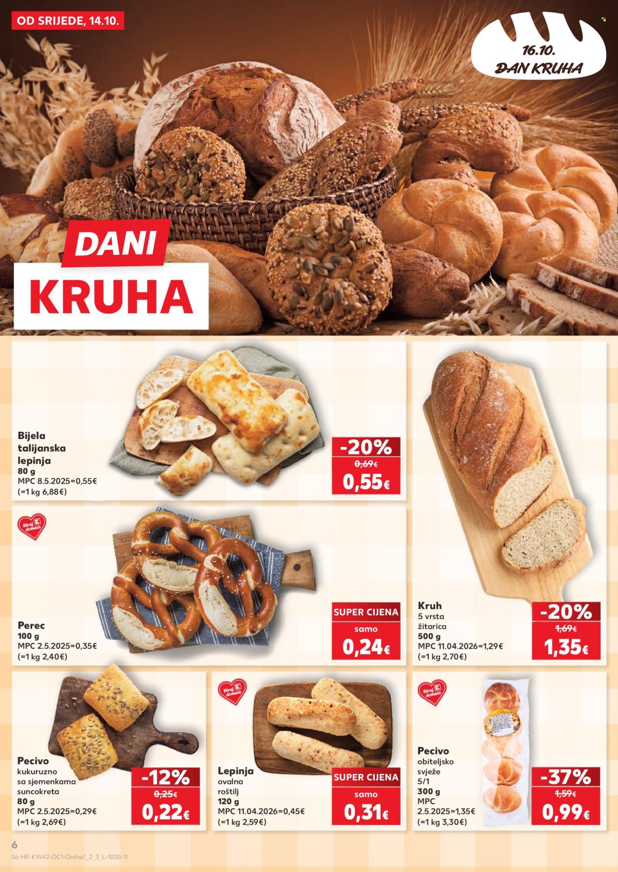 Kaufland katalog - 14.10.2026. - 20.10.2026. Stranica 6