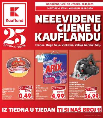 Kaufland katalog - 14.10.2026. - 20.10.2026.