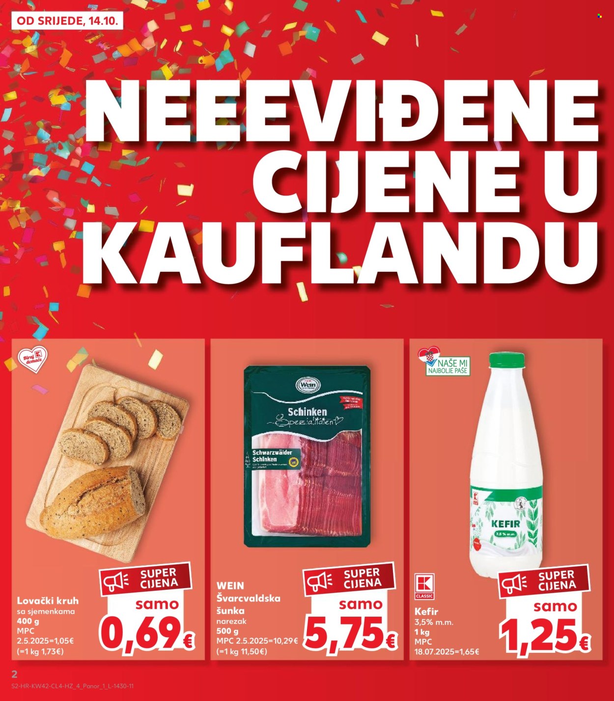 Kaufland katalog - 14.10.2026. - 20.10.2026. Stranica 2