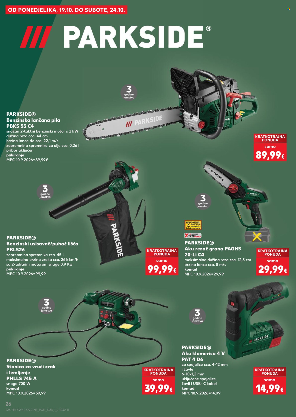 Leták Kaufland - 14.10.2026 - 20.10.2026. Strana 26