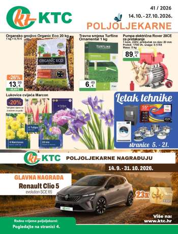 KTC katalog - 14.10.2026. - 27.10.2026.