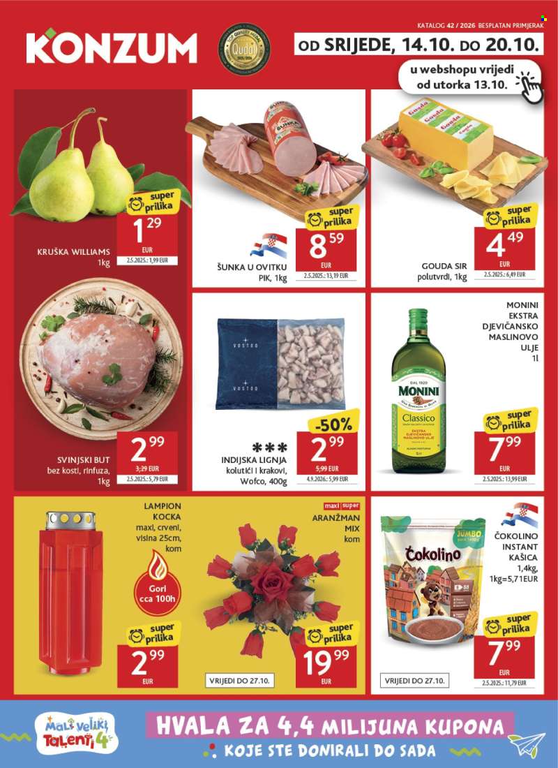 Konzum katalog - 14.10.2026. - 20.10.2026.