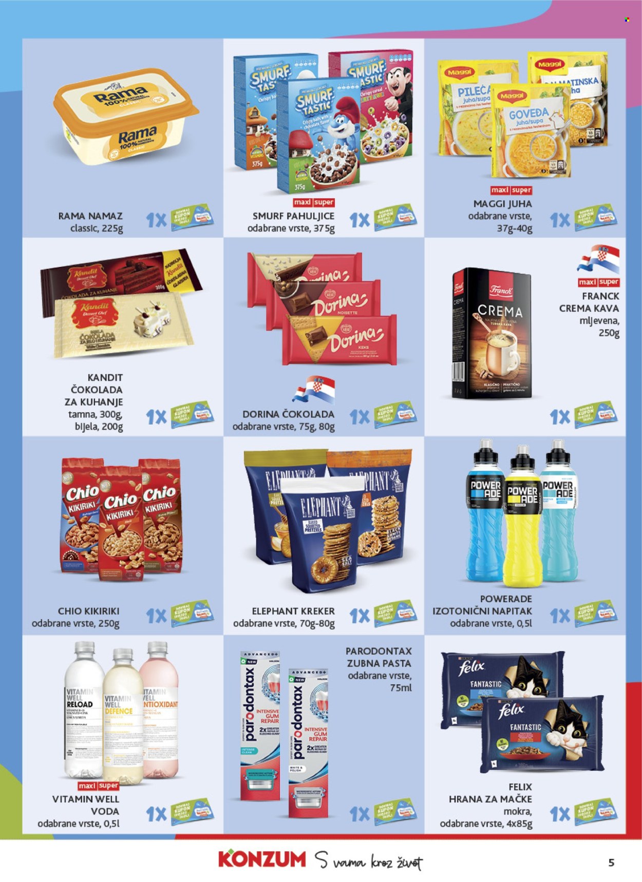 Leták Konzum - 14.10.2026 - 20.10.2026. Strana 5