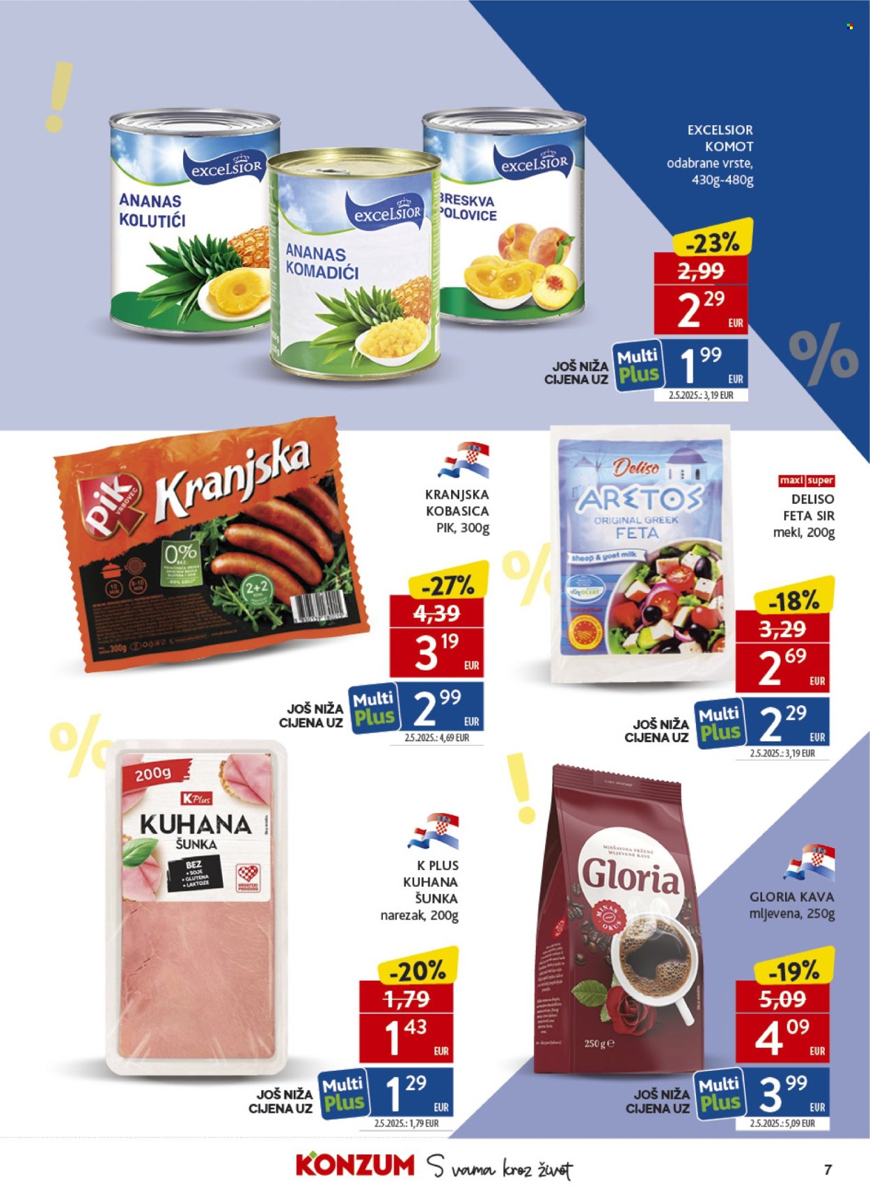 Leták Konzum - 14.10.2026 - 20.10.2026. Strana 7