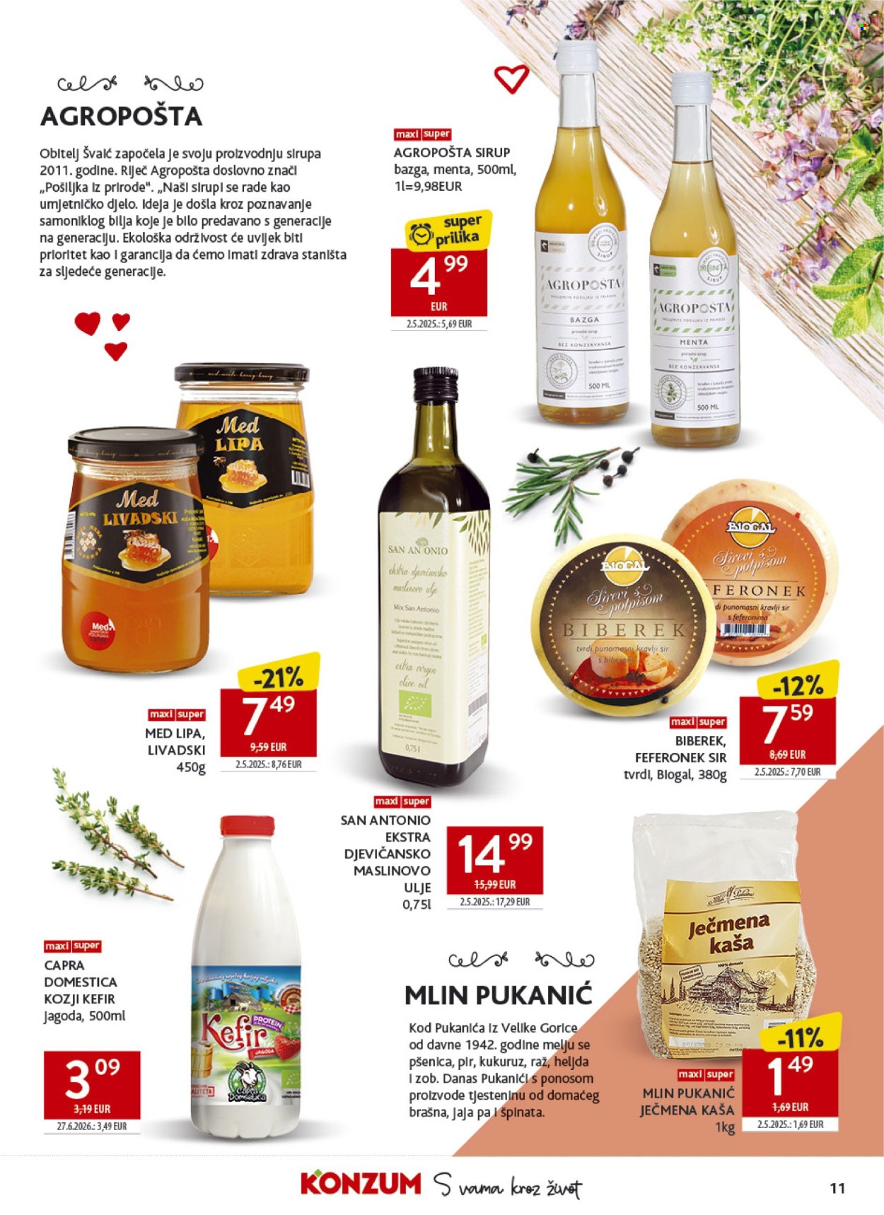 Leták Konzum - 14.10.2026 - 20.10.2026. Strana 11