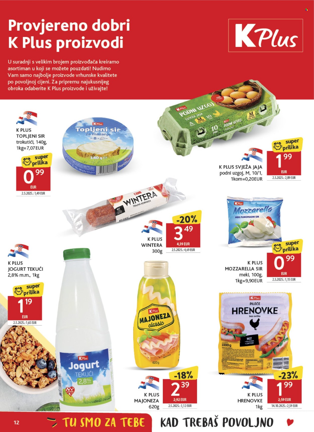 Leták Konzum - 14.10.2026 - 20.10.2026. Strana 12