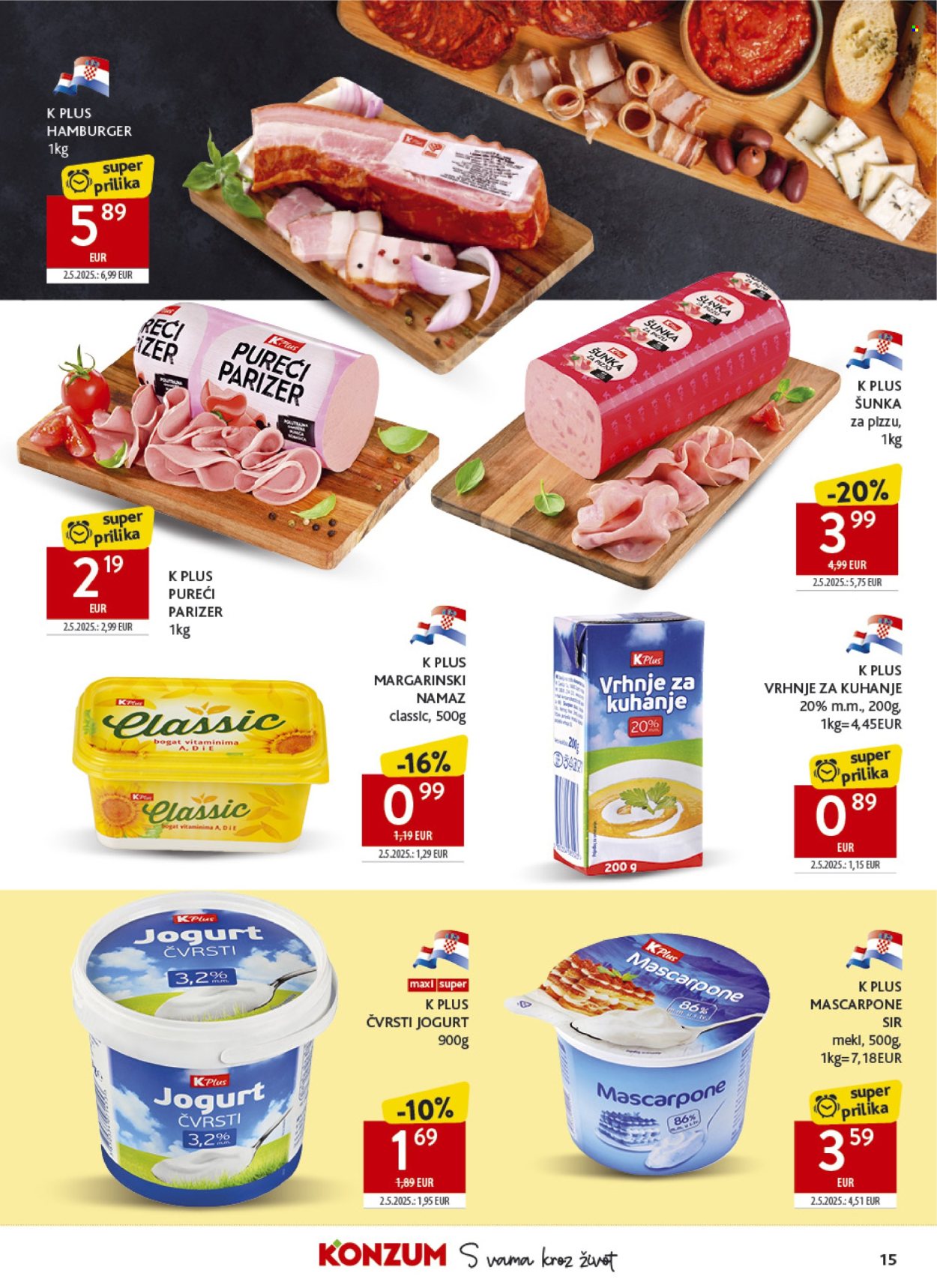 Leták Konzum - 14.10.2026 - 20.10.2026. Strana 15