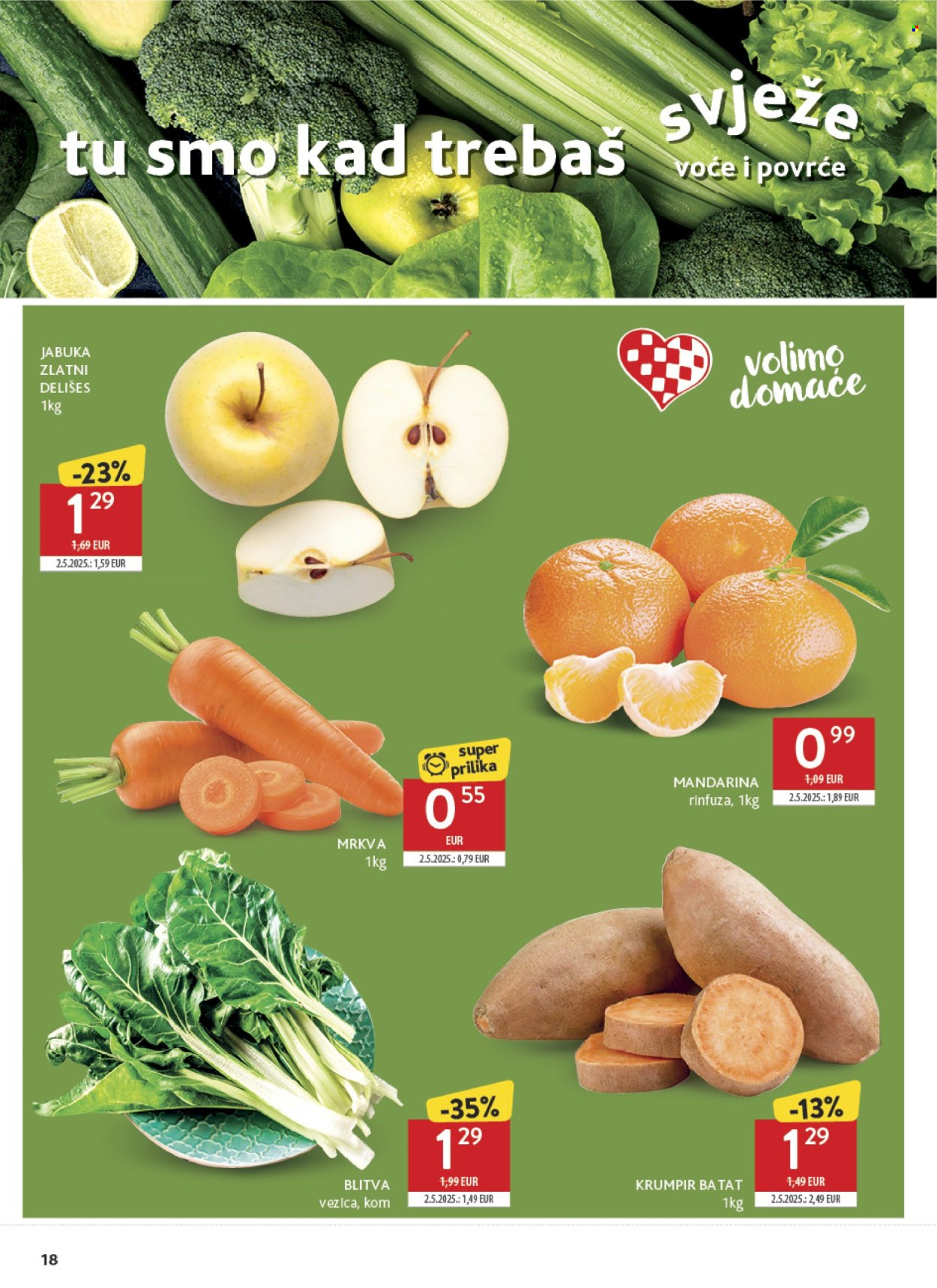 Leták Konzum - 14.10.2026 - 20.10.2026. Strana 18