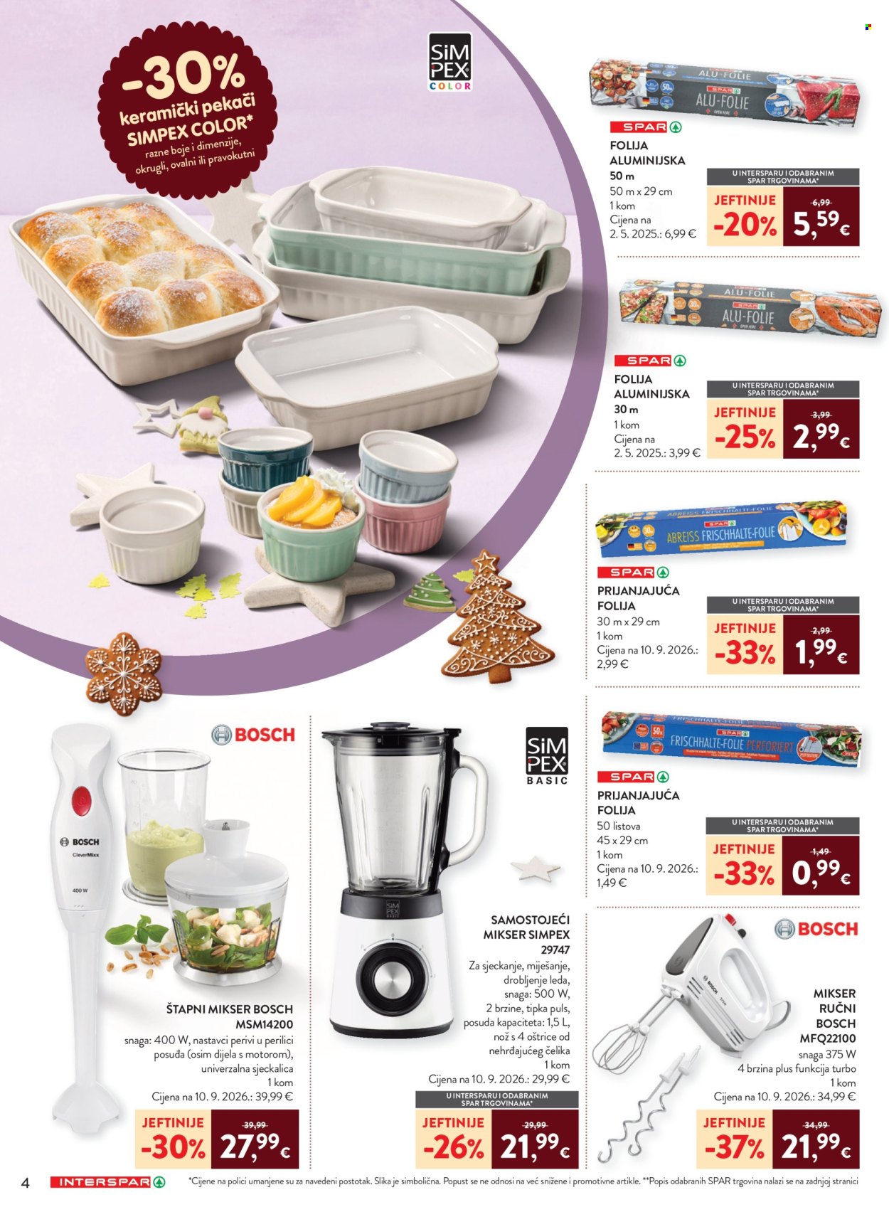 INTERSPAR katalog - 07.10.2026. - 15.12.2026. Stranica 6